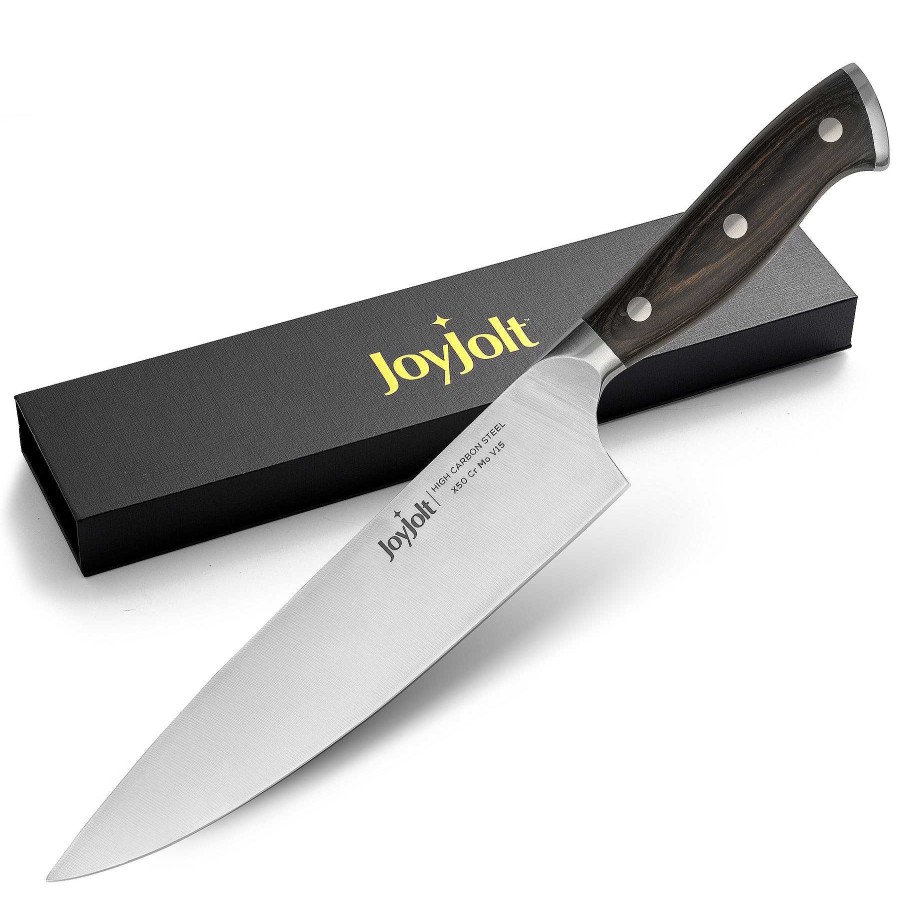 JoyJolt Joyjolt 8-In Chef Knife High Carbon Steel Kitchen Knife | Knives