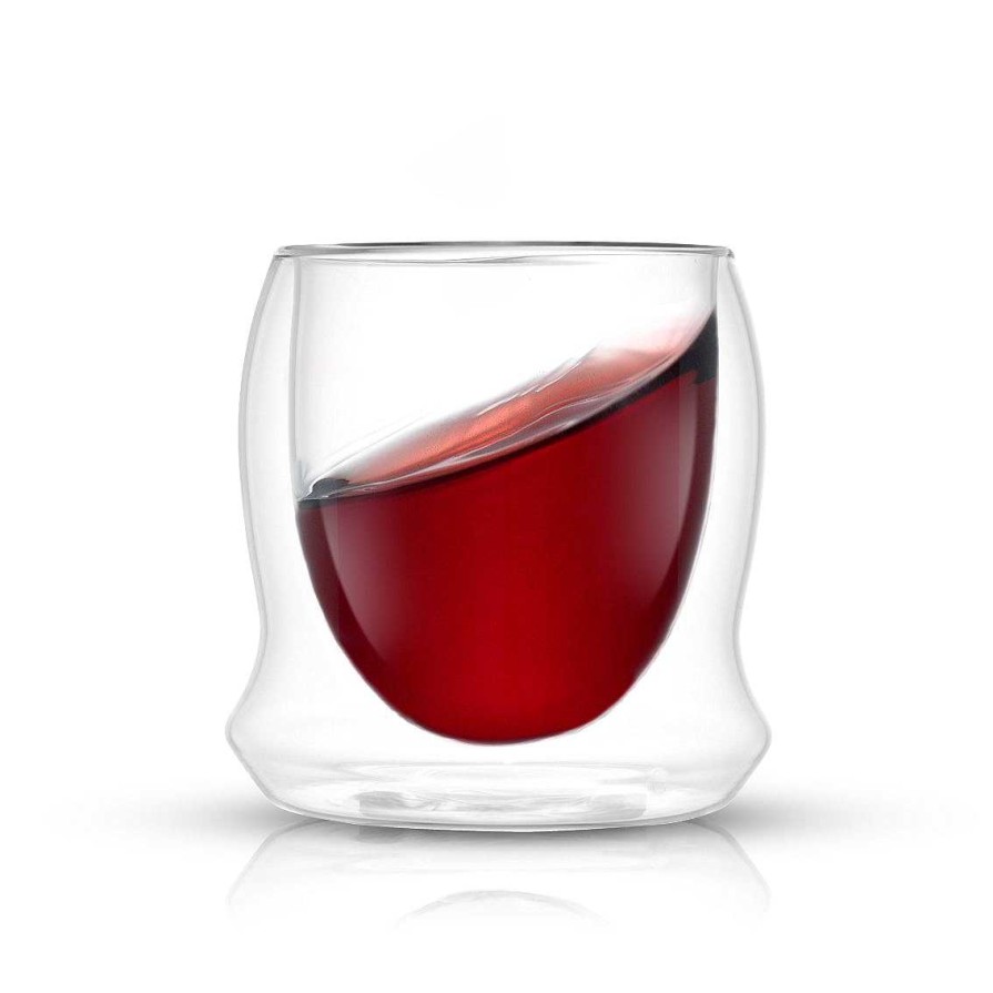 JoyJolt Cosmo Double Walled Red Wine Glasses | Wine Glasses