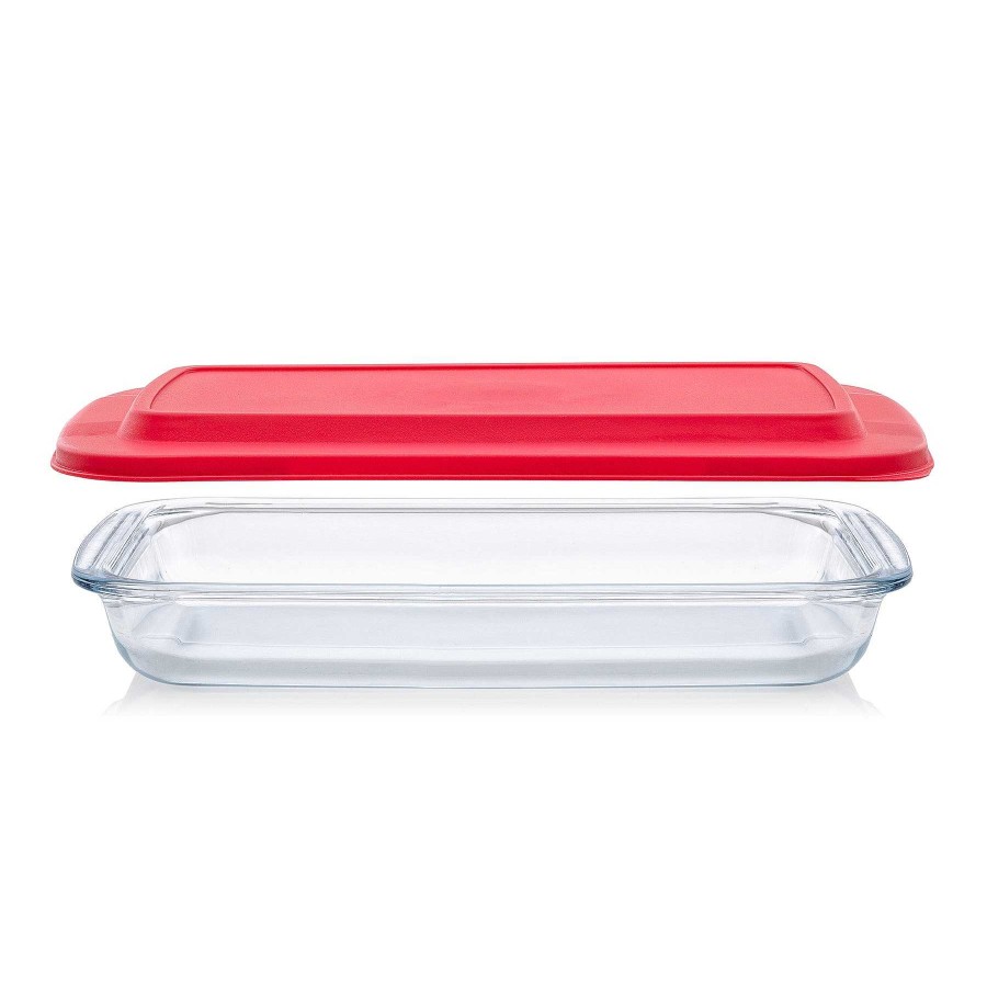 JoyJolt Borosilicate Glass Oven Dishes With Airtight Lids | Storage Containers