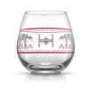 JoyJolt Star Wars Ugly Sweater Stemless Drinking Glass | Star Wars Glasses