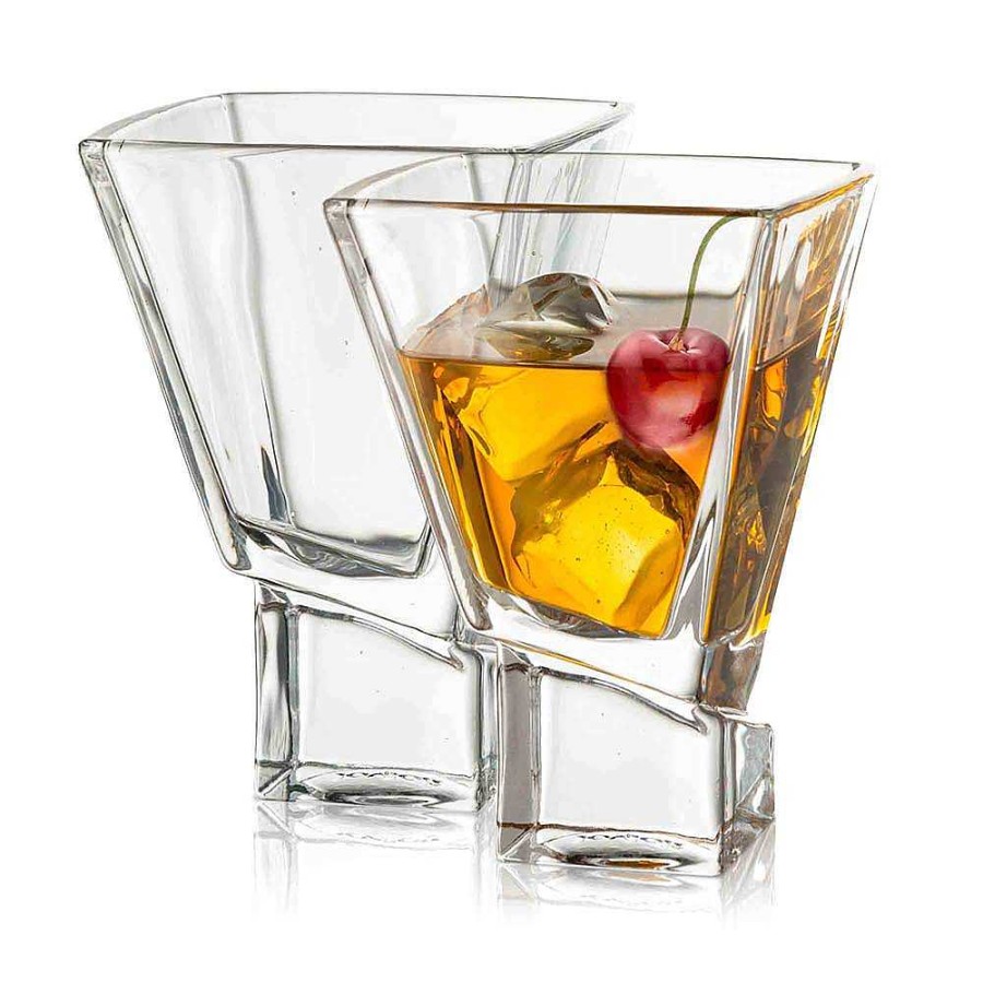 JoyJolt Carre Martini Glasses | Martini Glasses