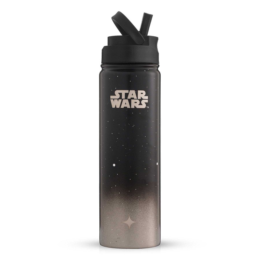 JoyJolt Star Wars Destinations Collection Death Star Vacuum Insulated Water Bottle | Stainless Steel Bottles