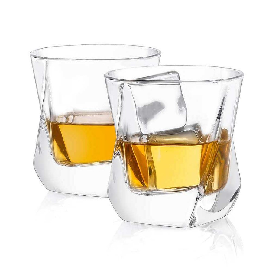 JoyJolt Aurora Whiskey Glasses | Weddings Gifts