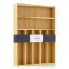 JoyJolt 7 Compartment Bamboo Drawer Organizer | New Arrivals