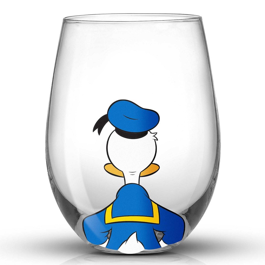 JoyJolt Disney Mickey Mouse & Friends Squad Stemless Glasses | Disney Glasses