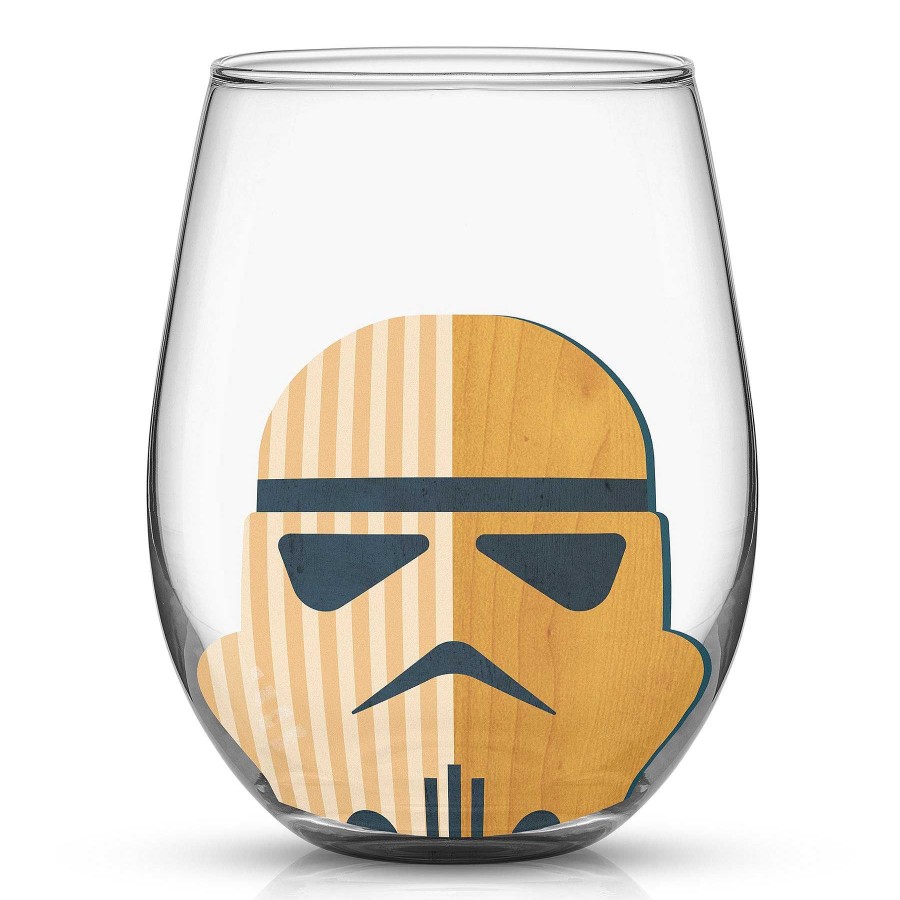 JoyJolt Star Wars Helmet Hues Stemless Drinking Glasses | Star Wars Glasses