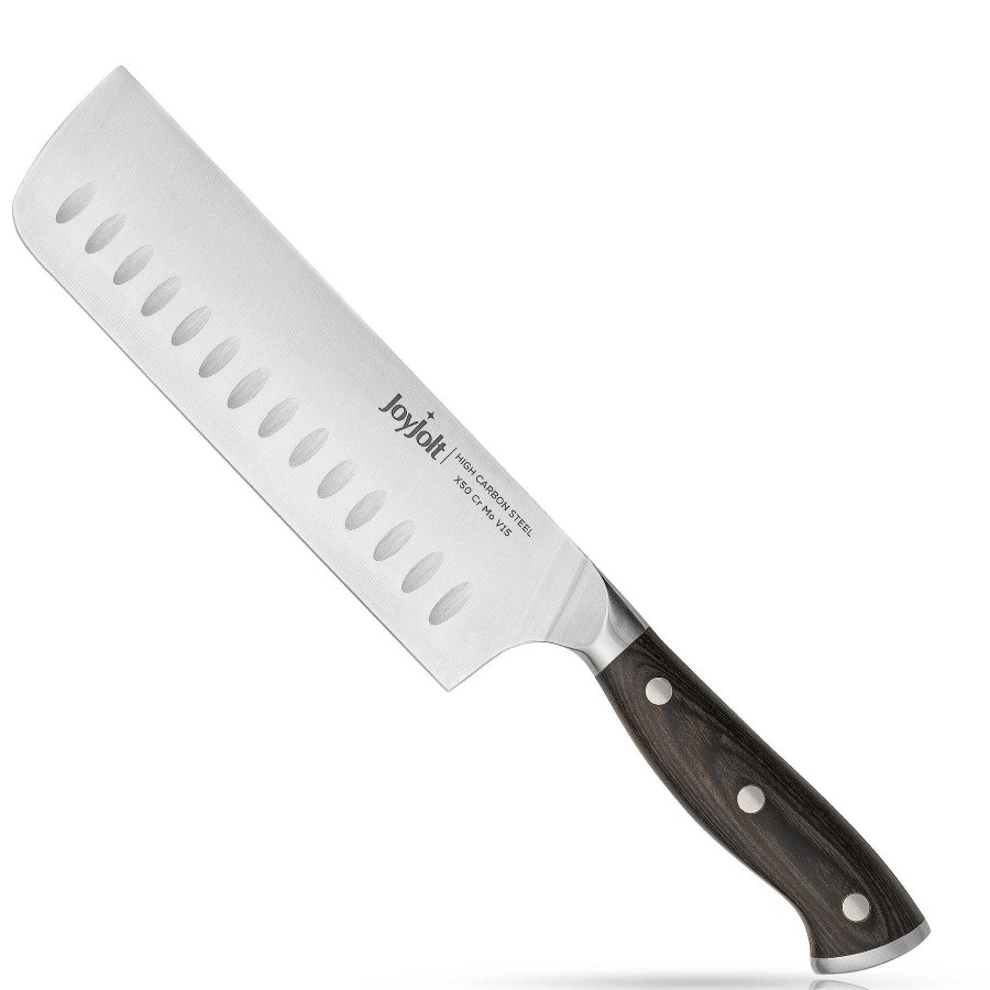 JoyJolt Joyjolt 7" Nakiri High Carbon Steel Kitchen Knife | Knives