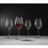 JoyJolt Geo Crystal Red Wine Glasses - 23 Oz - Set Of 4 | Wine Glasses