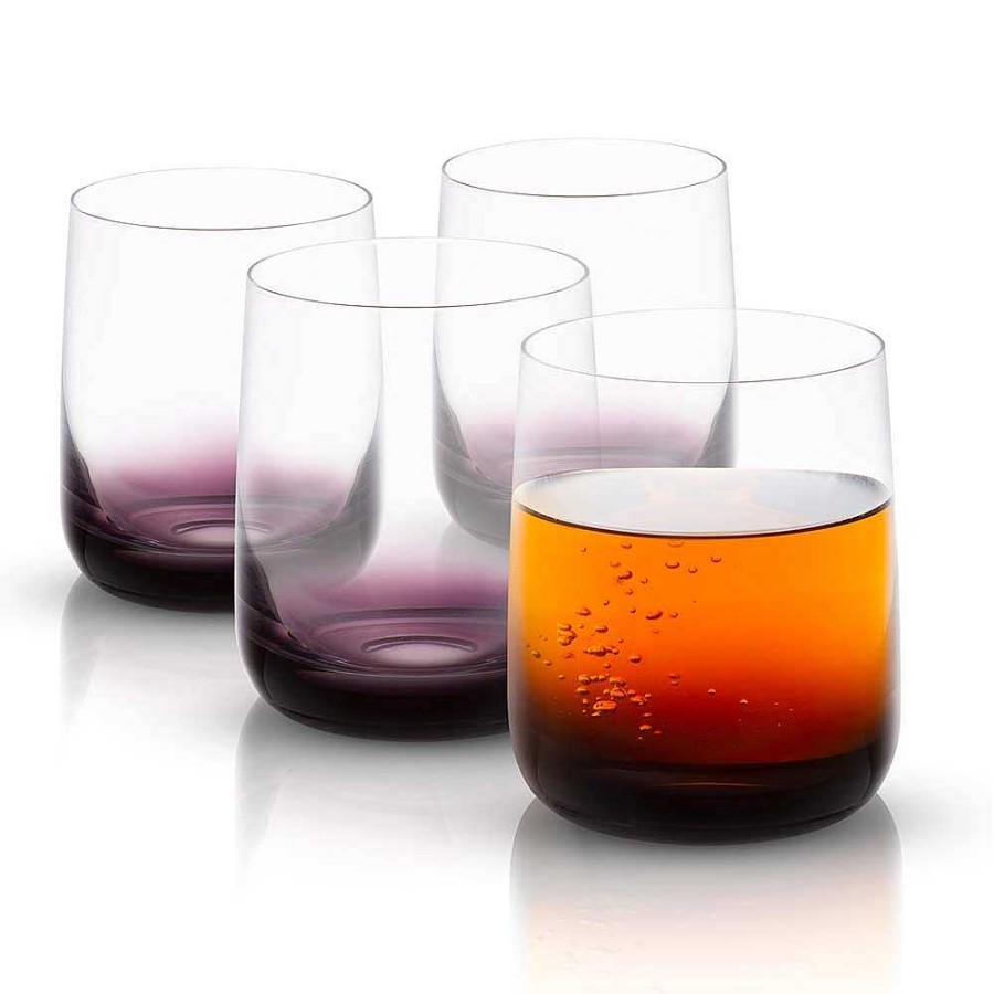 JoyJolt Joyjolt Black Swan Whiskey Glasses | WhisWholesale & Dof Glasses