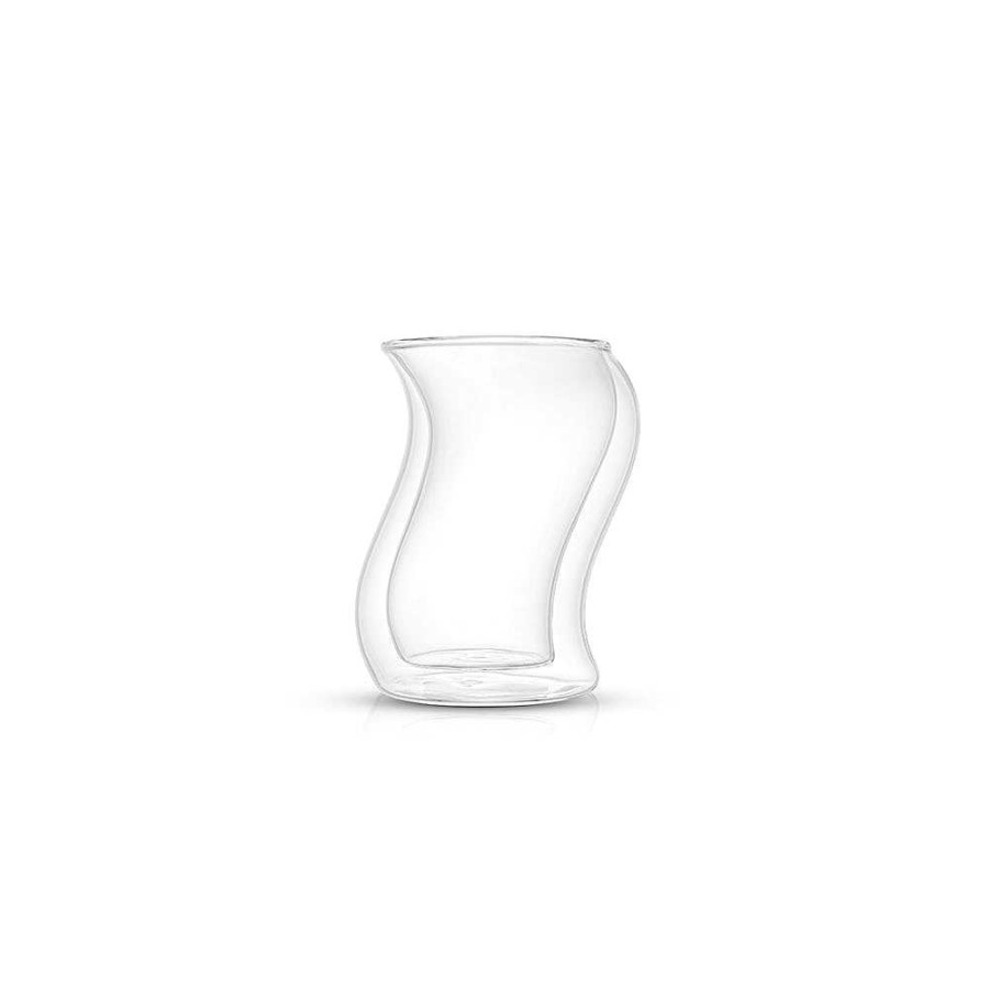 JoyJolt Pivot Double Wall Glasses 2 Oz | Double Wall Coffee Glasses