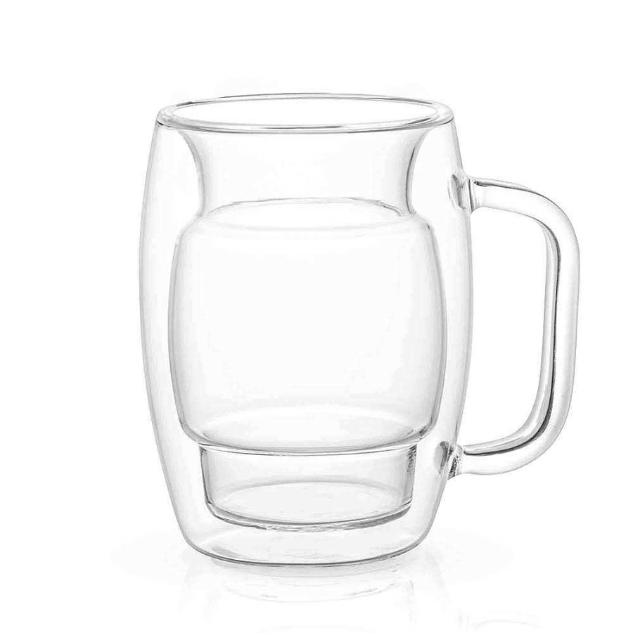 JoyJolt Cadus Double Wall Glasses | Double Wall Coffee Glasses