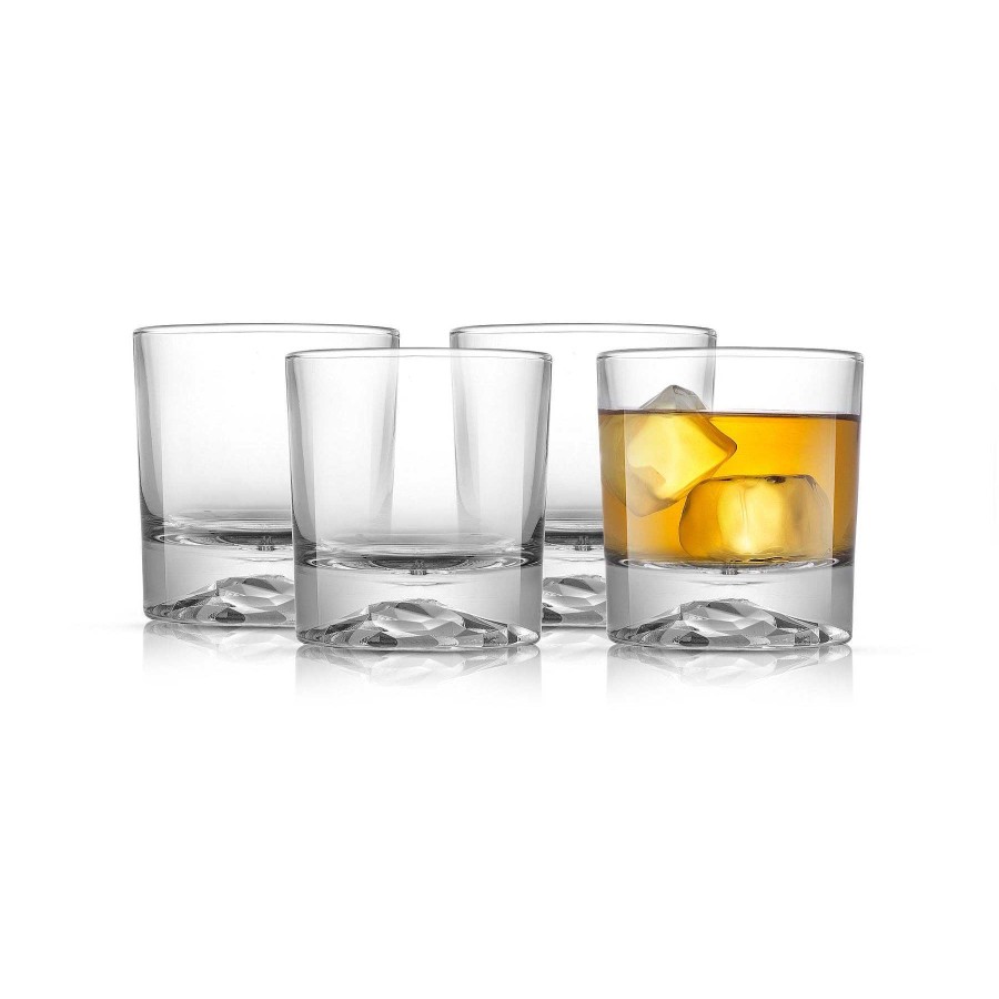 JoyJolt Radiant Double Old Fashioned Tumblers | WhisOnline & Dof Glasses