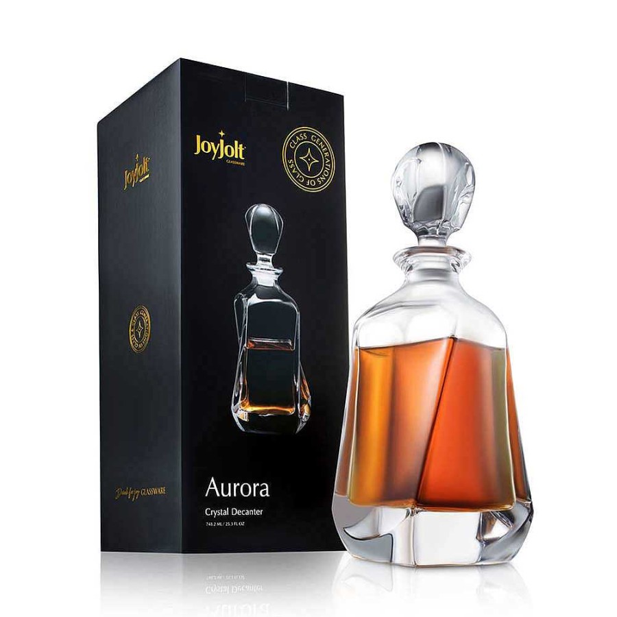 JoyJolt Aurora Whiskey Decanter | Decanters & Carafes