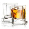 JoyJolt Carre Whiskey Glasses | WhisHot & Dof Glasses