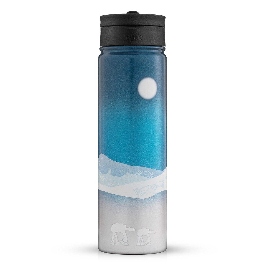 JoyJolt Star Wars Destinations Collection Hoth Vacuum Insulated Water Bottle | Stainless Steel Bottles