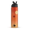 JoyJolt Star Wars The Mandalorian Destinations Collection Tatooine Vacuum Insulated Water Bottle | Stainless Steel Bottles