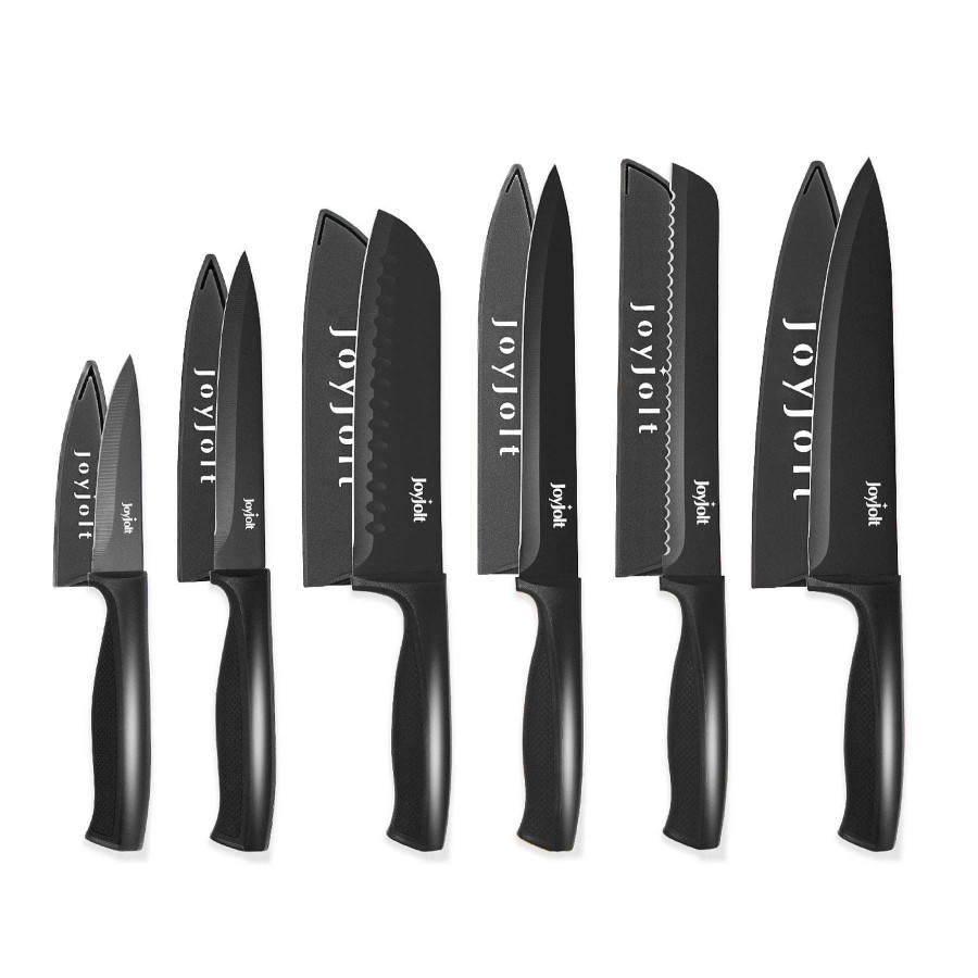 JoyJolt Joyjolt Multi Purpose 12 Piece Non-Stick Kitchen Knife Set | Knives