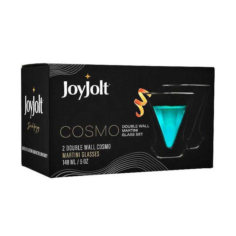 JoyJolt Cosmo Double Walled Martini Glasses | Martini Glasses