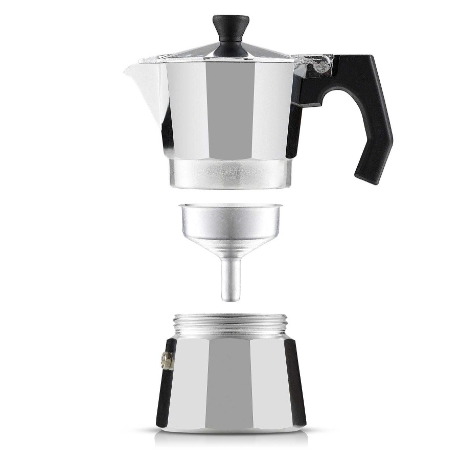 JoyJolt Joyjolt Italian Moka Pot Stovetop Aluminum Espresso Maker | Kitchen Essentials