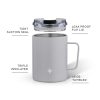 JoyJolt Joyjolt Vacuum Insulated Tumbler With Lid & Handle | Tumblers