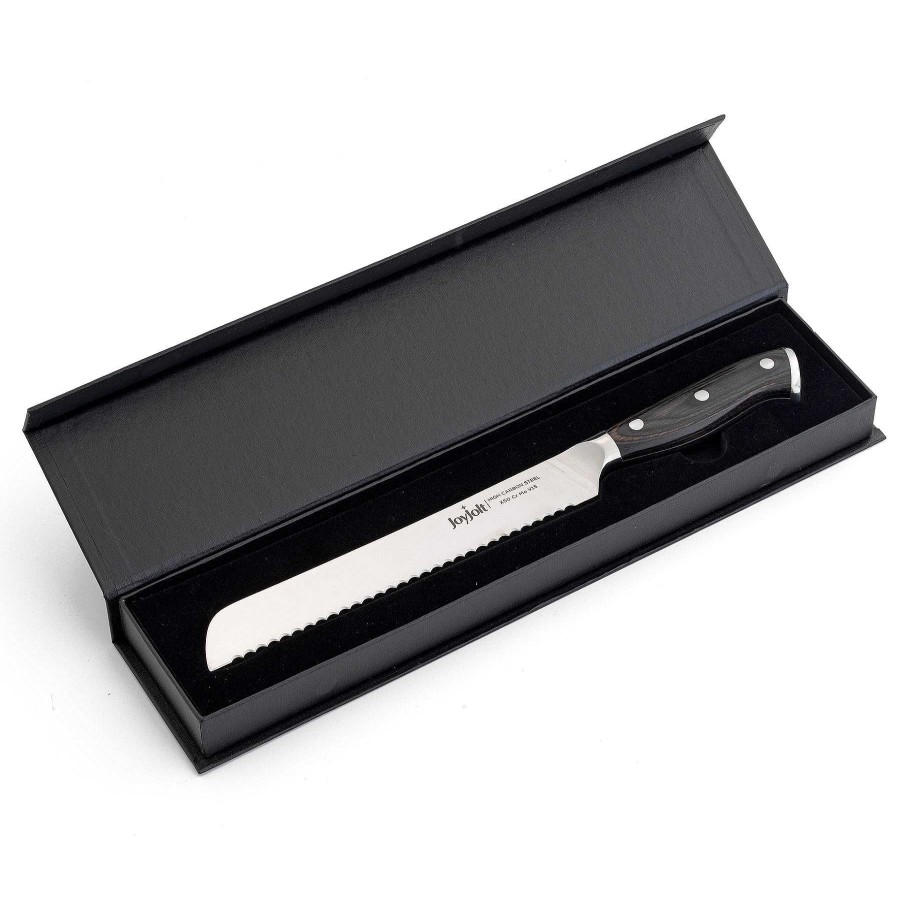 JoyJolt Joyjolt 8-In Bread Knife High Carbon Steel Kitchen Knife | Knives