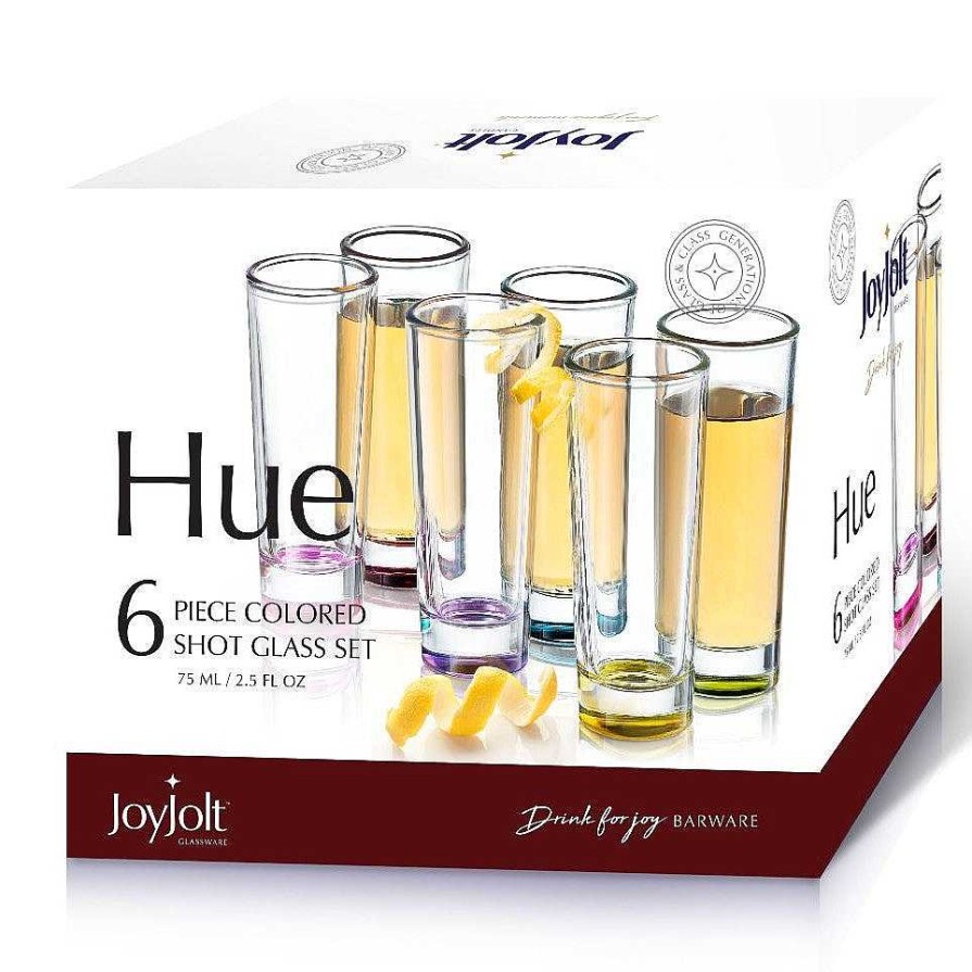 JoyJolt Hue Shot Glasses | Shot Glasses