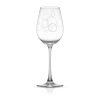 JoyJolt Geo Crystal White Wine Glasses Set | Wine Glasses