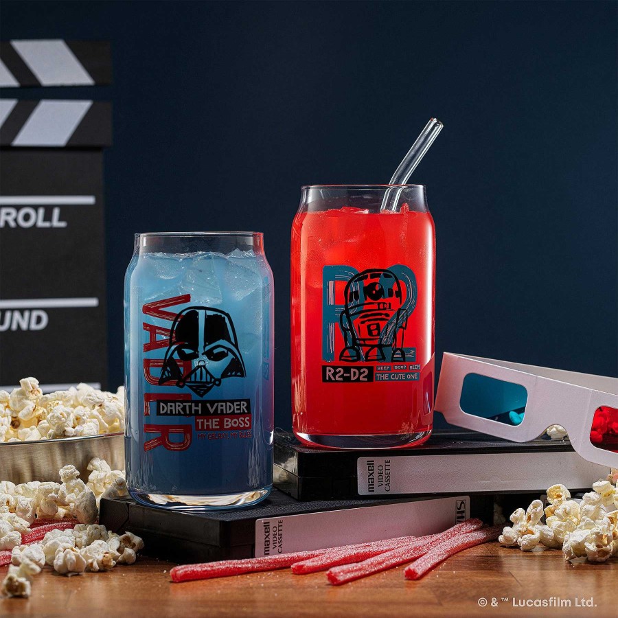 JoyJolt Star Wars Now Playing Tumbler Glasses | Star Wars Glasses