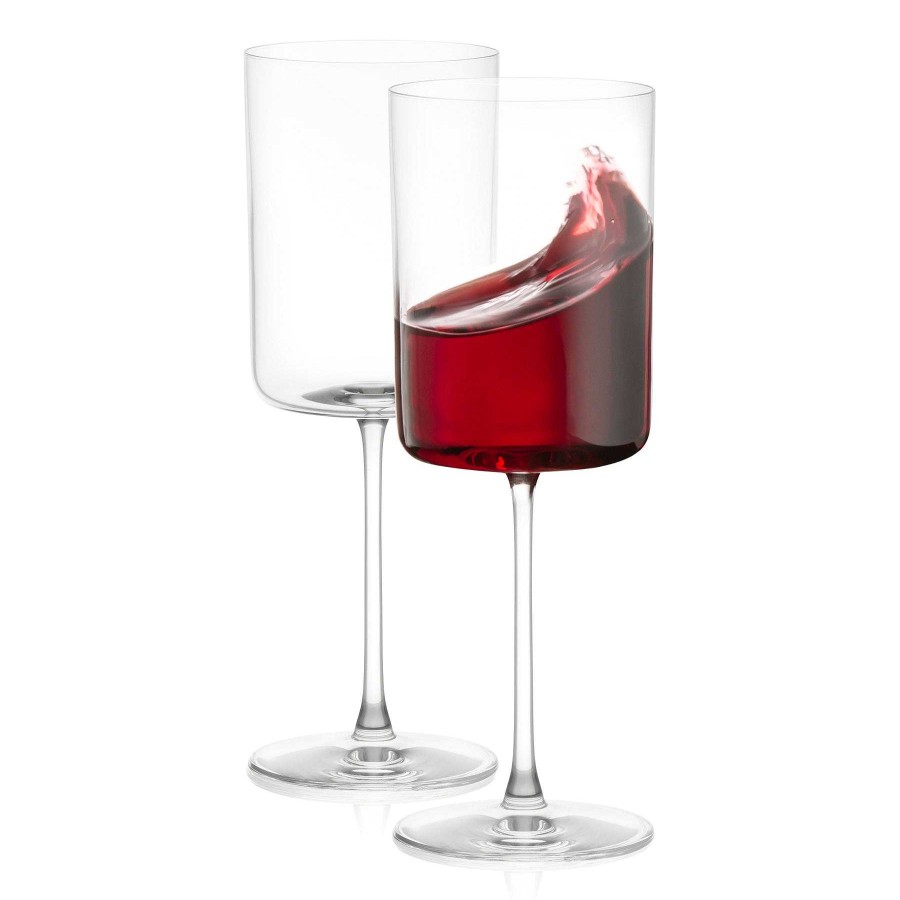 JoyJolt Claire Red Wine Glasses Set | Wine Glasses