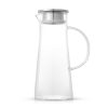 JoyJolt Breeze Glass Drink Water Pitcher With Stainless Steel Lid | Pitchers